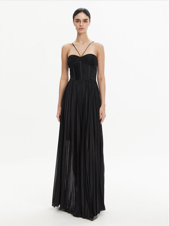 PINKO PINKO Estélyi ruha 104994 A2DM Fekete Regular Fit