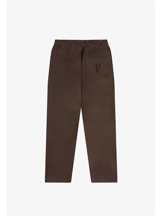 PROSTO. PROSTO. Spodnie materiałowe Reverse Brązowy Baggy Fit