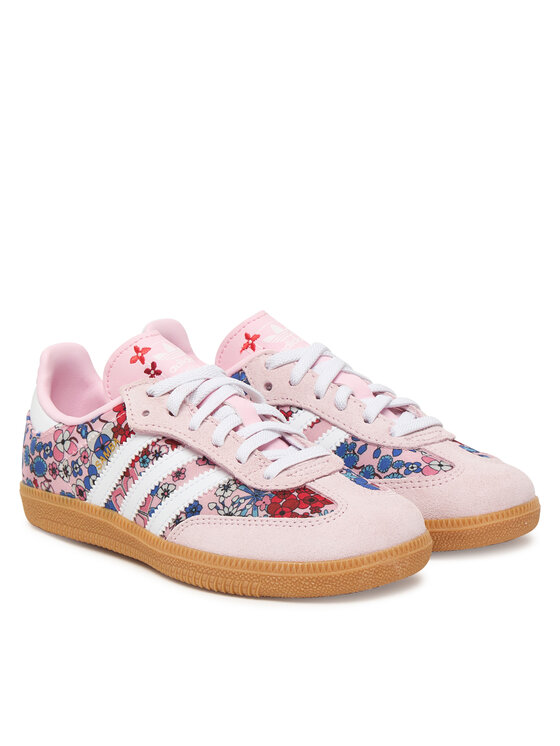 adidas adidas Sneakersy Liberty London Samba Og Comfort Closure Elastic Lace JQ2007 Ružová