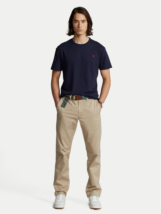 Polo Ralph Lauren Polo Ralph Lauren Marškinėliai Bsr 710680785 Tamsiai mėlyna Custom Slim Fit