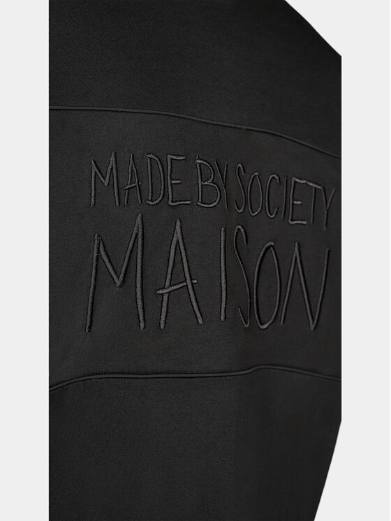 MADE BY SOCIETY MADE BY SOCIETY T-Shirt Our Signature - T17795 Czarny Basic Fit