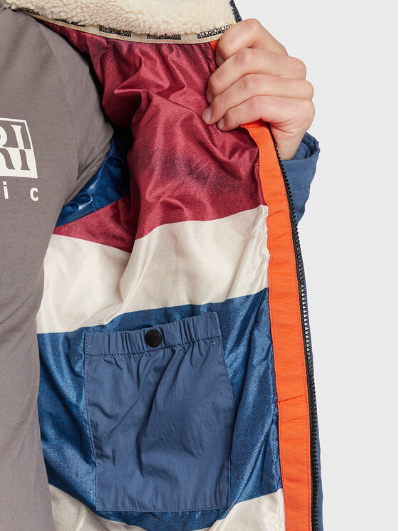Napapijri Napapijri Giubbotto invernale A-Raspeball NP0A4GNX Blu Regular Fit