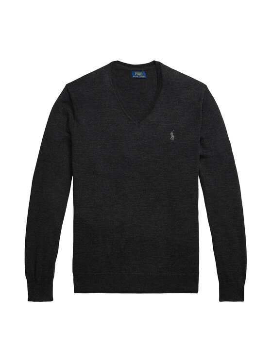 Polo Ralph Lauren Polo Ralph Lauren Sveter 710946142003 Sivá Slim Fit