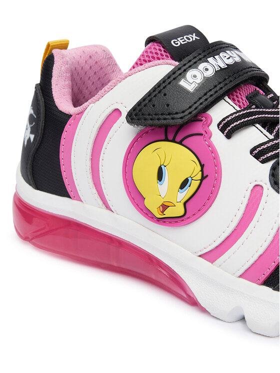 Geox Geox Сникърси J Ciberdron Girl J66LPA 05411 C0618 D Цветен