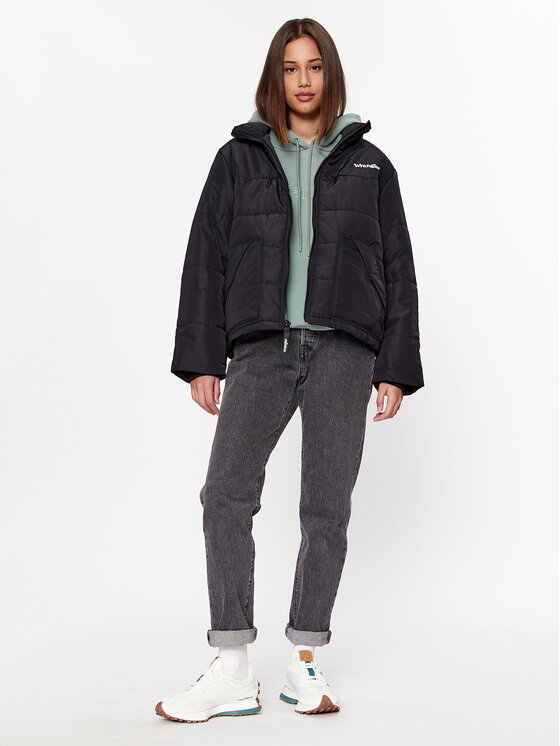 Wrangler Wrangler Μπουφάν μεταβατικό Western 112342700 Μαύρο Regular Fit