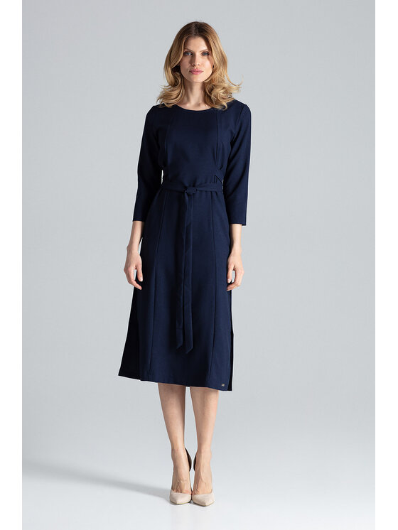 FIGL FIGL Φόρεμα M631 Σκούρο μπλε Regular Fit