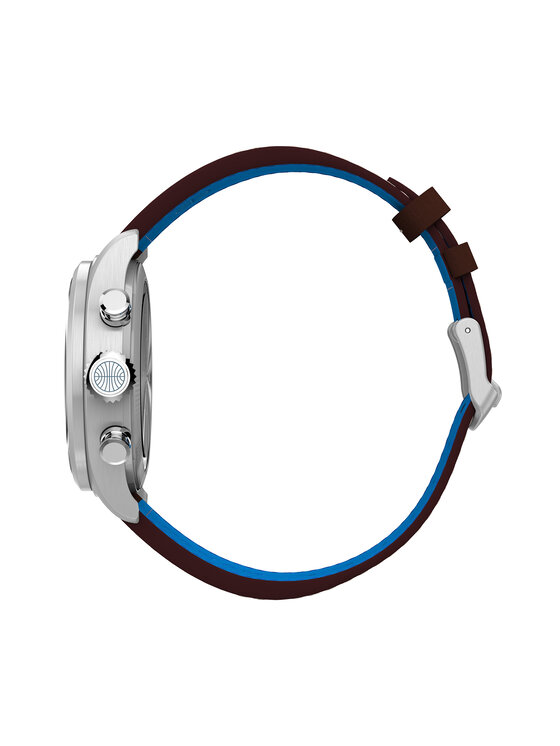 Timex Timex Ročna ura Timex x Pan Am® Waterbury Ace Chronograph TW2Y38700 Rjava