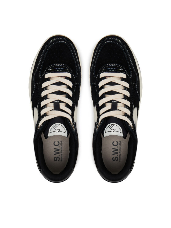 S.W.C Stepney Workers Club S.W.C Stepney Workers Club Sneakers Pro Cup 01 S-Strike YQ02015 Schwarz