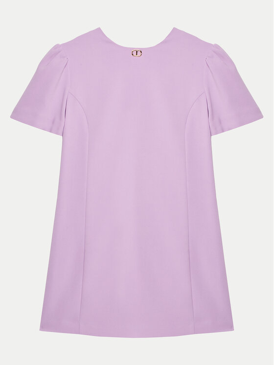TWINSET Elegantné šaty 251GJ2QN9 Fialová Slim Fit