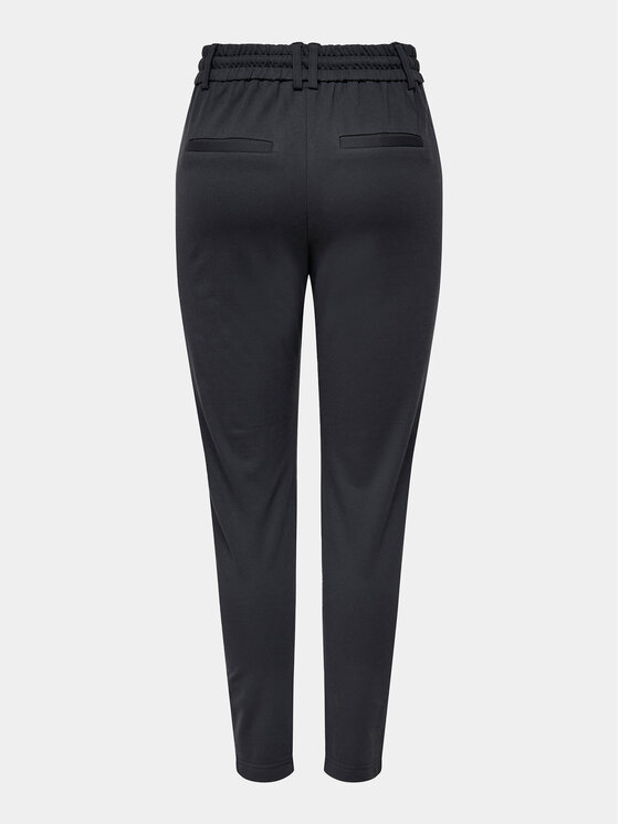 ONLY ONLY Bavlnené nohavice Poptrash 15115847 Tmavomodrá Regular Fit