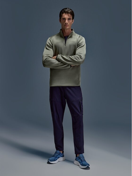 4F 4F Pantaloni da tuta 4FWAW25TFTRM0887-30S Blu scuro Regular Fit