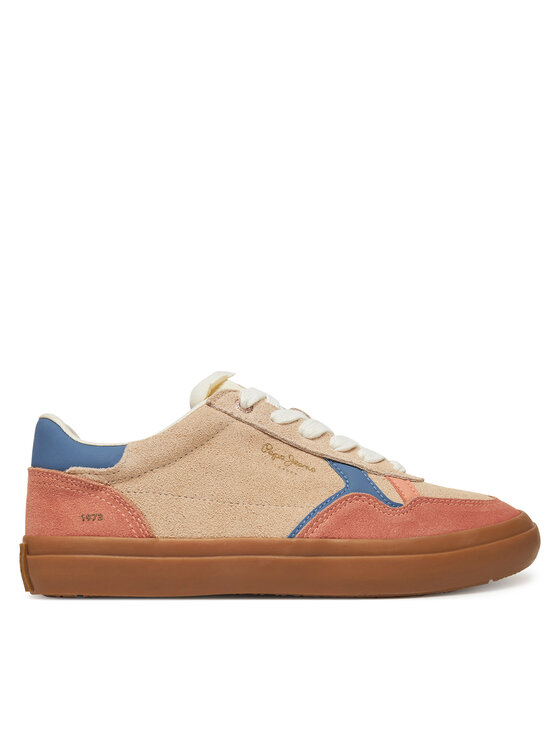 Pepe Jeans Sneakersy Travis City W PLS31592 Béžová