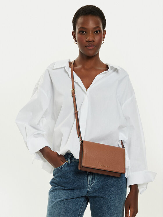 MICHAEL Michael Kors MICHAEL Michael Kors Ročna torba Jet Set 32S4GJ6C6L Rjava