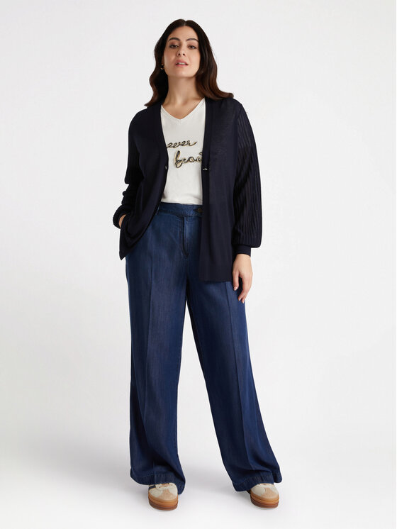 Fiorella Rubino Fiorella Rubino Jeans P559T004717N034 Blu Over Fit