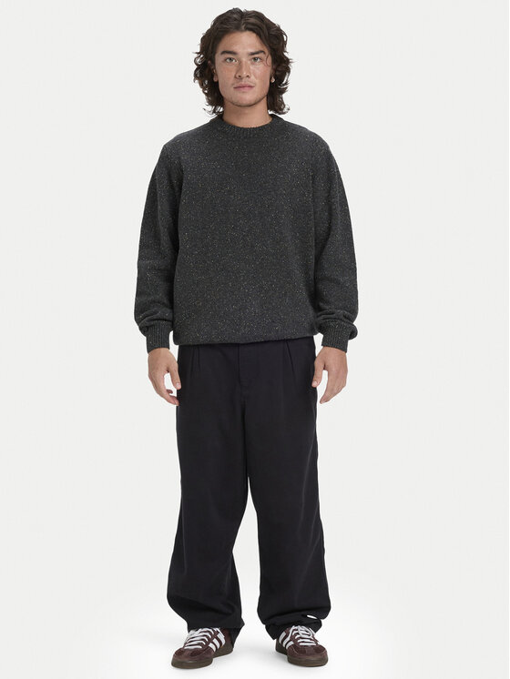Quiksilver Quiksilver Sveter Slow Song Neppy EQYSW03325 Sivá Regular Fit