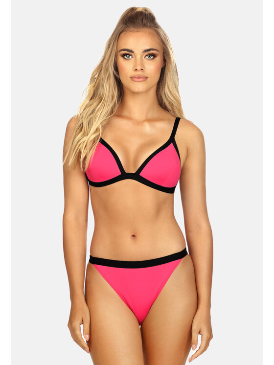 Miss Lou Miss Lou Bikini ML016 Różowy
