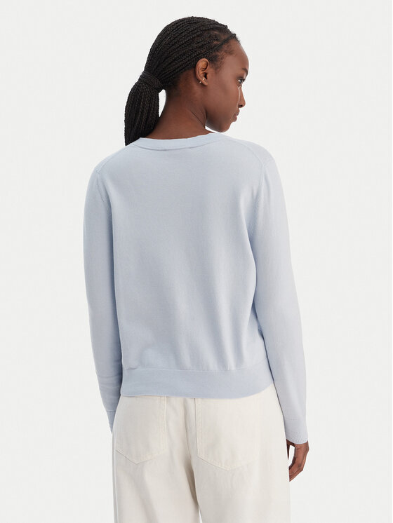 Tommy Hilfiger Tommy Hilfiger Кардиган WW0WW42370 Блакитний Regular Fit