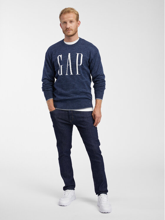Gap Gap Πουλόβερ 724378-00 Σκούρο μπλε Regular Fit