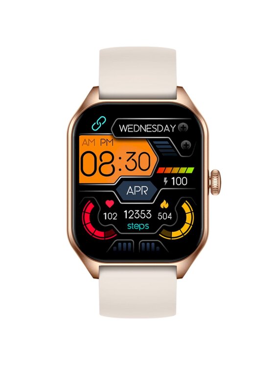 Rubicon Rubicon Smartwatch SMARUB206 Różowe złoto