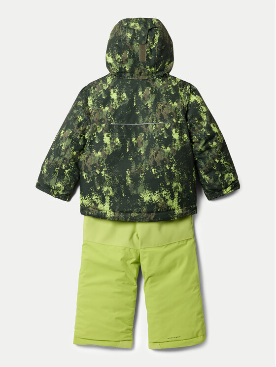 Columbia Columbia Set geacă și salopetă Buga™ II 2088902 Verde Regular Fit