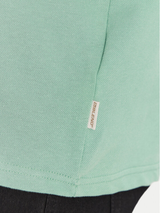 Blend Blend Polo 20717858 Zelena Regular Fit