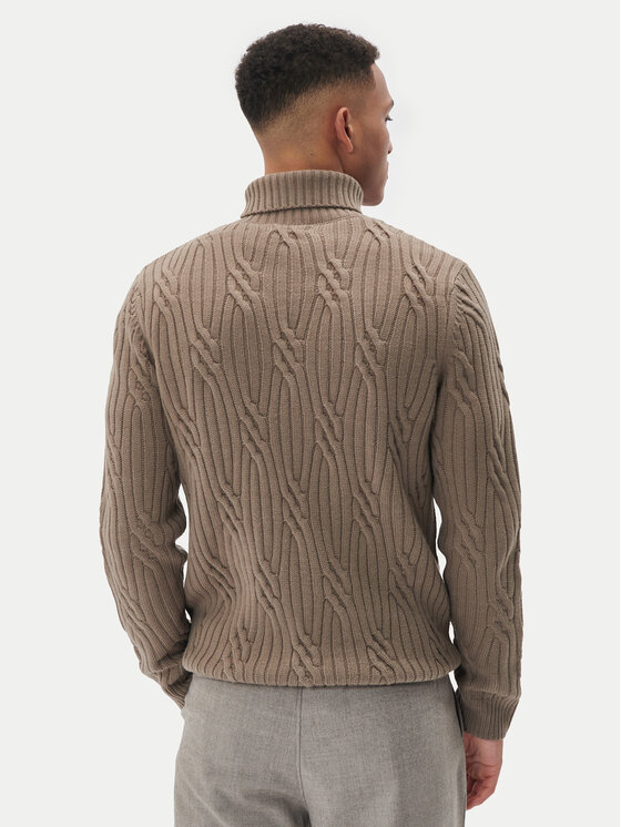 Matinique Matinique Dolčevita Roll 30207484 Smeđa Regular Fit