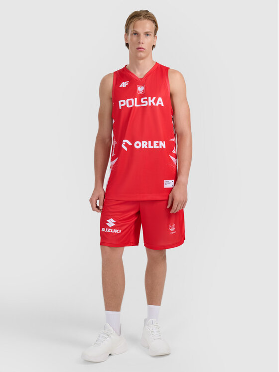 4F 4F Koszulka techniczna TEAMWEAR Kolorowy Regular Fit