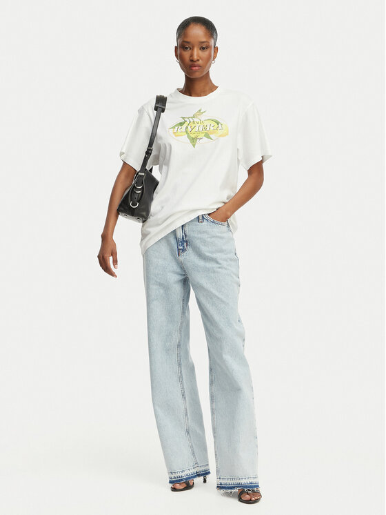 HUGO HUGO T-Shirt Vintage 50561264 Weiß Regular Fit