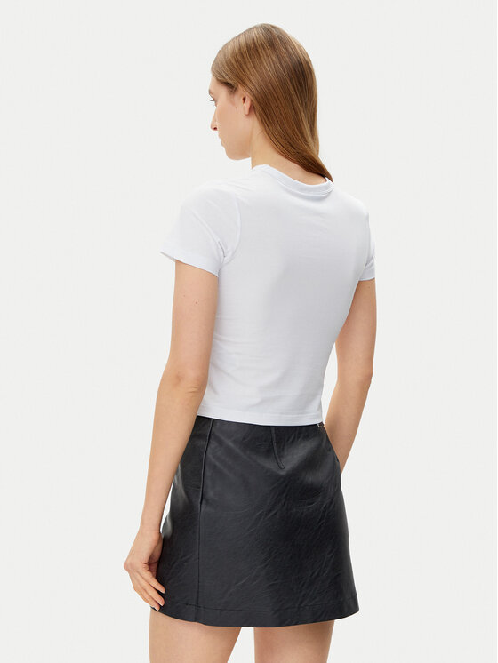 JJXX JJXX Marškinėliai Gigi 12277657 Balta Stretch Fit