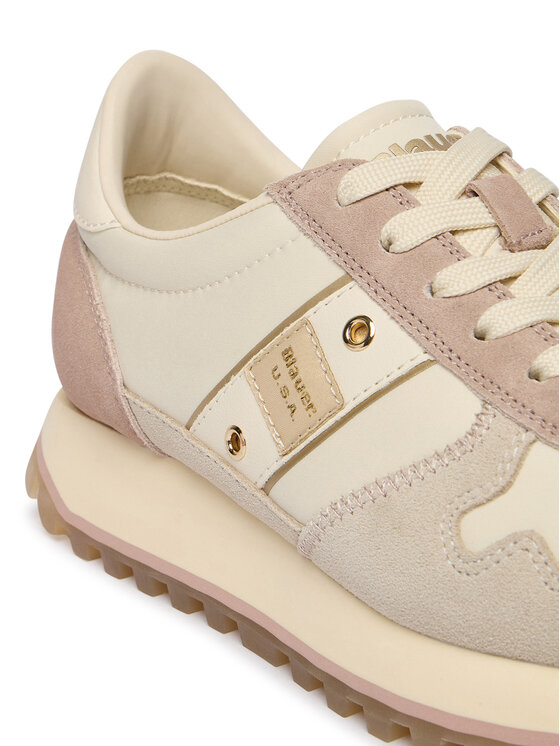Blauer Blauer Sneakersy S6MILLEN03/NYS Écru