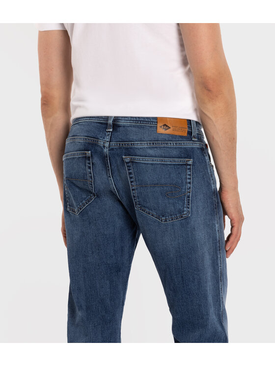 Lee Cooper Lee Cooper Jeansy LC7504 1558 Niebieski Tapered Fit
