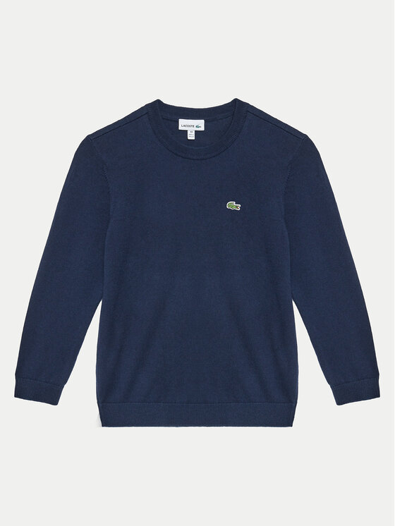 Lacoste Sveter AJ1121 Tmavomodrá Regular Fit