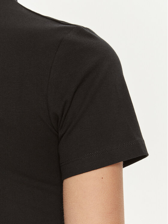 Guess Guess Každodenní šaty V4YK02 KCDH1 Černá Regular Fit