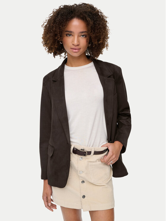 ONLY ONLY Sako Lina 15357019 Hnědá Loose Fit