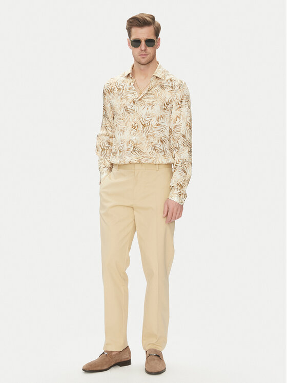 Marciano Guess Marciano Guess Сорочка 5GHH21 4467Z Бежевий Regular Fit