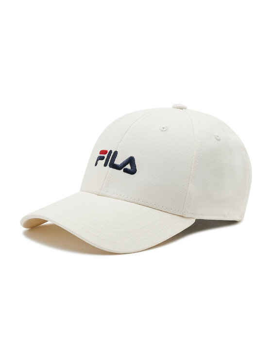 Fila Cepure ar nagu Brasov 6 Panel Cap With Linear Logo Strap Back FCU0019 Balts