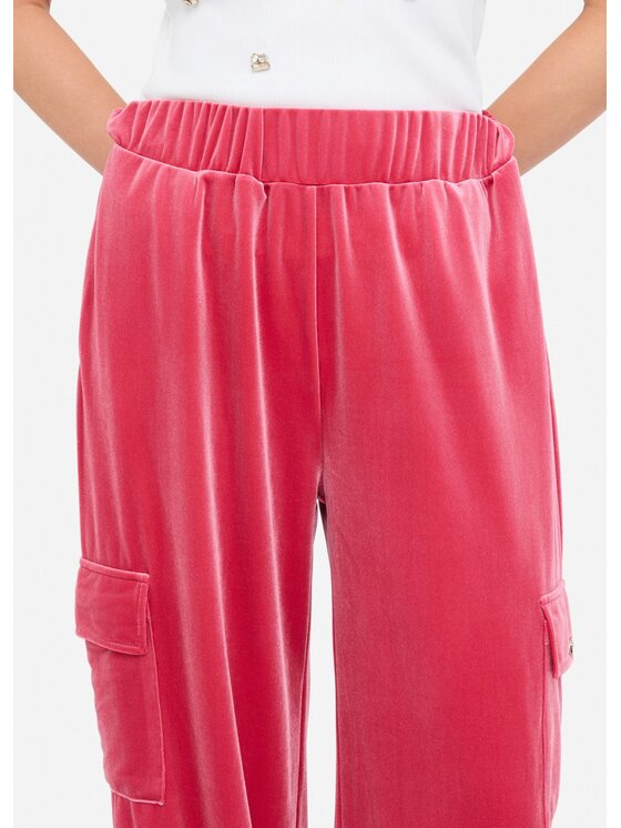 Liu Jo Liu Jo Pantaloni di tessuto TF5111J495571831 Rosso Regular Fit