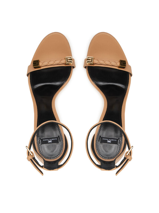 Elisabetta Franchi Elisabetta Franchi Sandały SA12L61E2 Beżowy