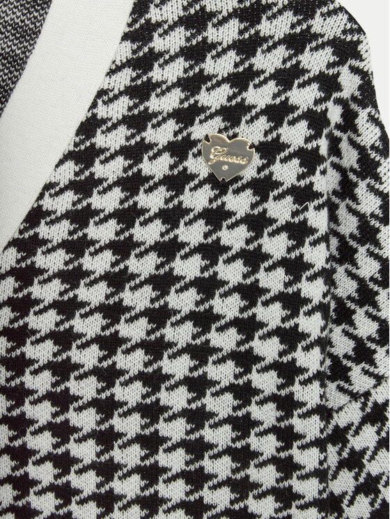 Guess Guess Kardigan J4BR00 Z3K10 Crna Regular Fit