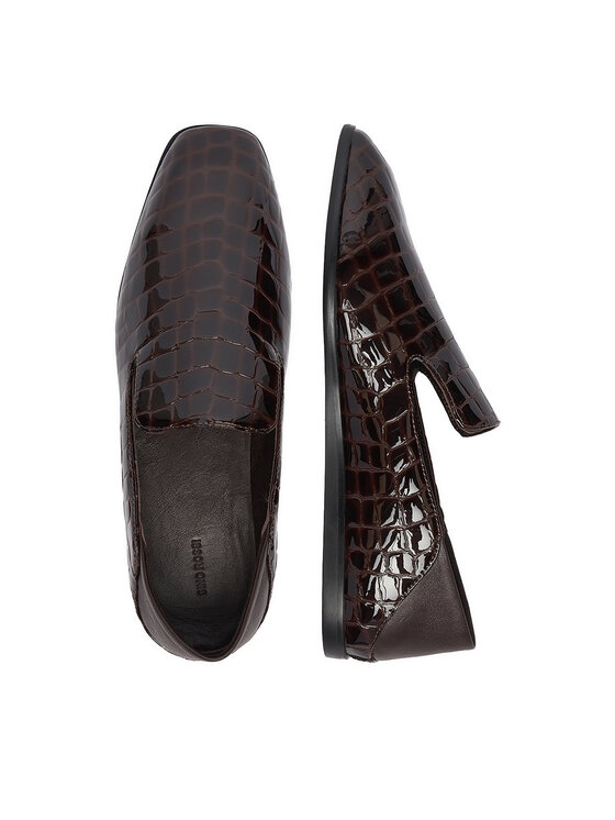 GINO ROSSI GINO ROSSI Lordsy EO-LT2605-1 Tmavě hnědá