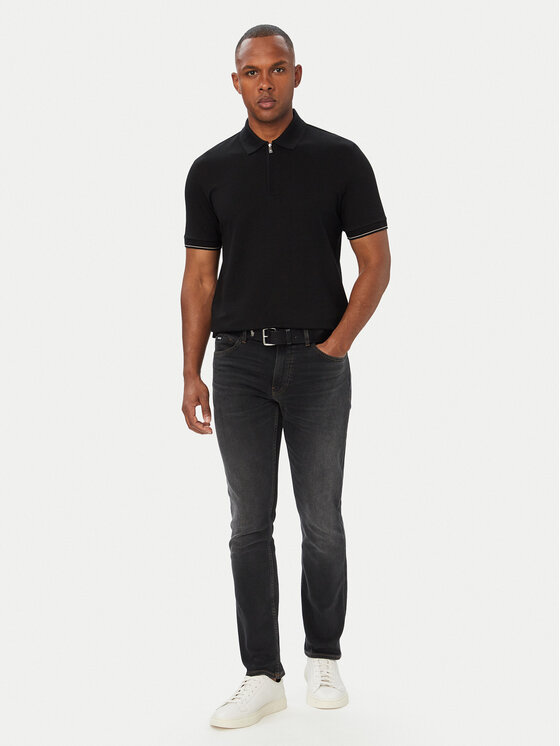 BOSS BOSS Polo C-Pei 90 50564941 Czarny Regular Fit