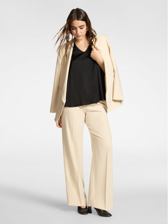 Elena Mirò Elena Mirò Bluzka D112P000032N050 Czarny Regular Fit