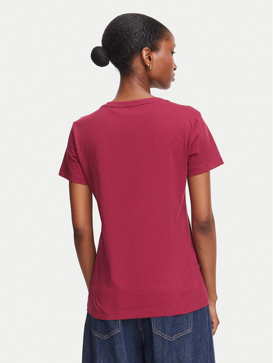 BOSS BOSS T-Shirt C_Elove 50554696 Dunkelrot Slim Fit