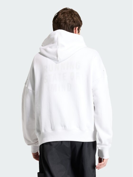 adidas adidas Bluza techniczna adi365 Cheering Biały Loose Fit