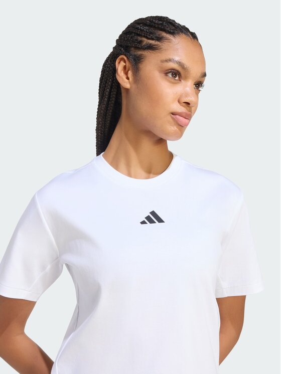 adidas adidas T-Shirt 165589 Biały Regular Fit