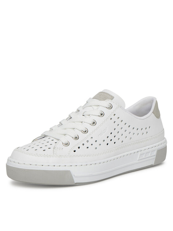 Rieker Rieker Sneakersy L8849-80 Biały