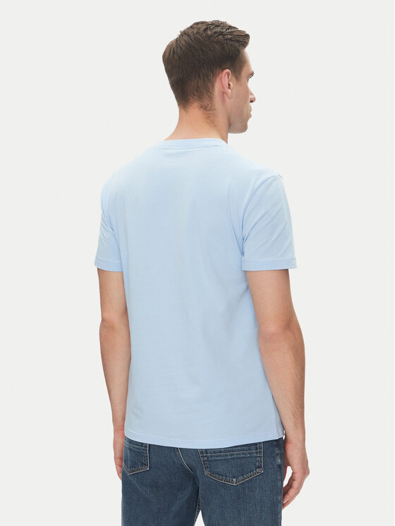 Tommy Hilfiger Tommy Hilfiger Tricou UM0UM03362 Albastru celest Regular Fit