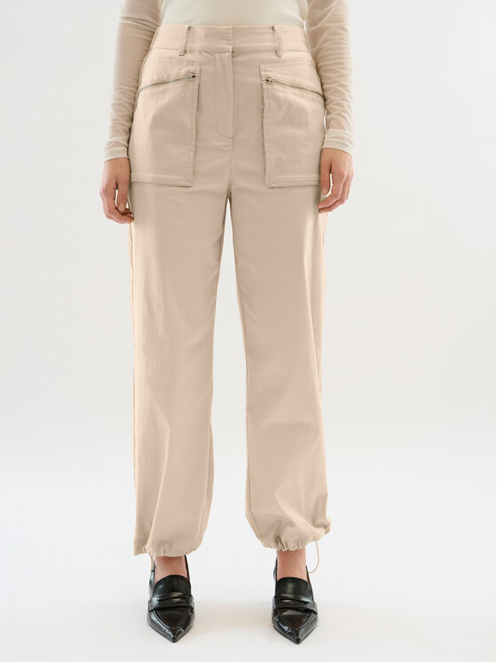 Karen by Simonsen Karen by Simonsen Hlače Maddie 10104748 Bež Relaxed Fit