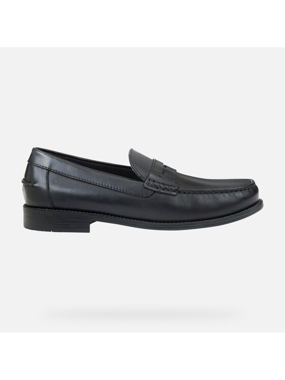 Geox Mokasyny U New Damon B U641ZB 00043 C9999 Czarny