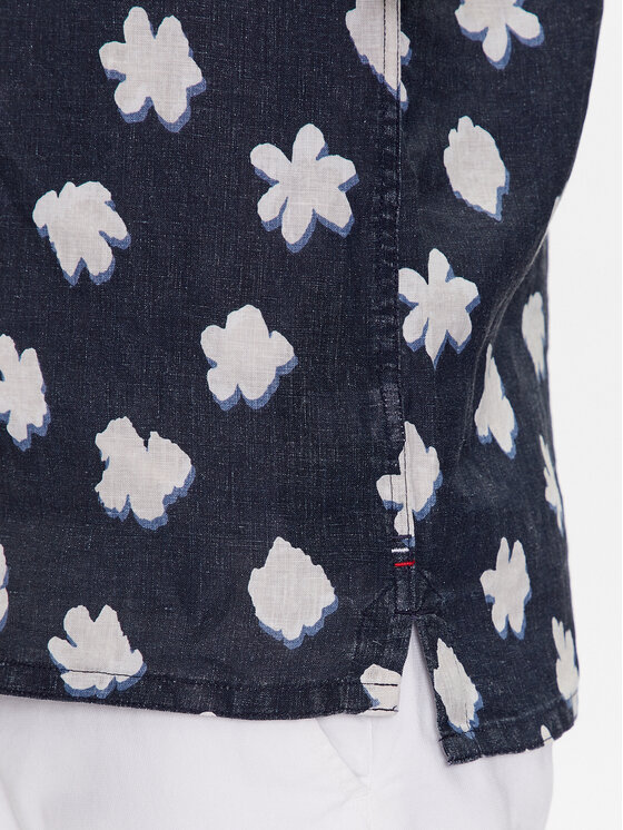 Tommy Hilfiger Tommy Hilfiger Košile MW0MW30891 Tmavomodrá Regular Fit